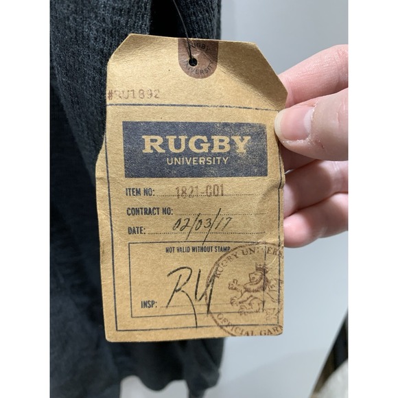 NWT Rugby University Henley Grey 3XL - Picture 2 of 11